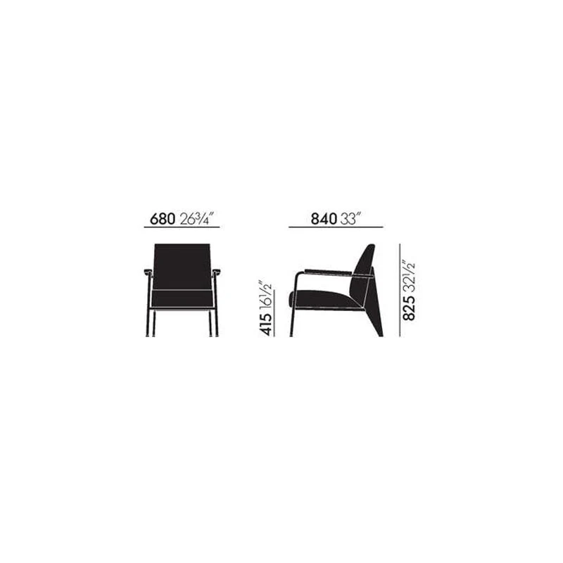Fauteuil de Salon Armchair - Jean Prouvé, 1939 (made by Vitra) - Image 7