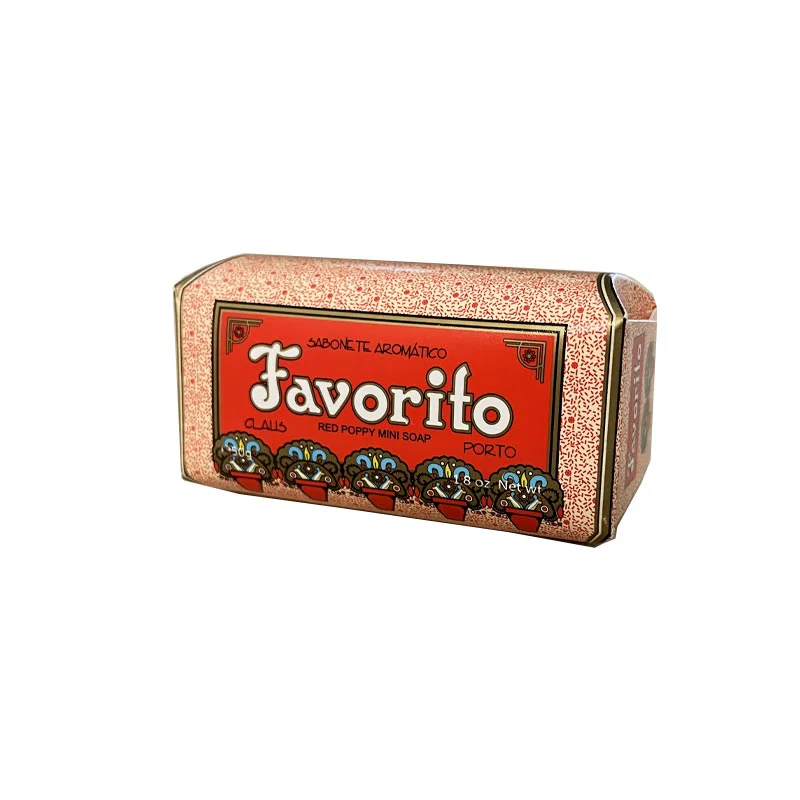 Favorito Mini - Red Poppy Soap, by Claus Porto - Image 2