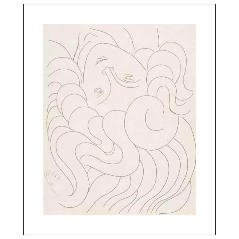 Female Head, 1930-32 poster by Henri Matisse - Image 3