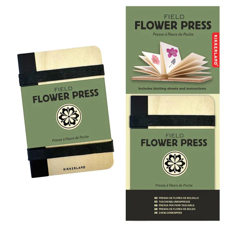Field Flower Press, by Kikkerland - Image 3