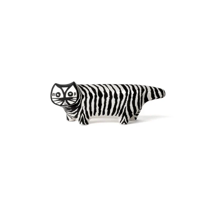 Figura Gatto Tigrato (1966-1967) by Bitossi: 2019 Re-issue, Limited Edition of 399 - Image 2