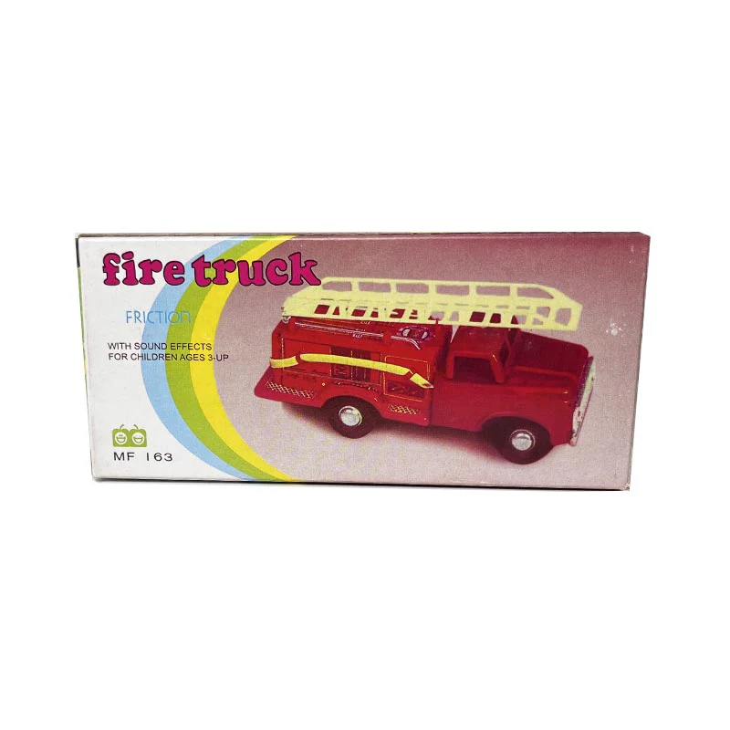 Fire engine tin toy - Image 4