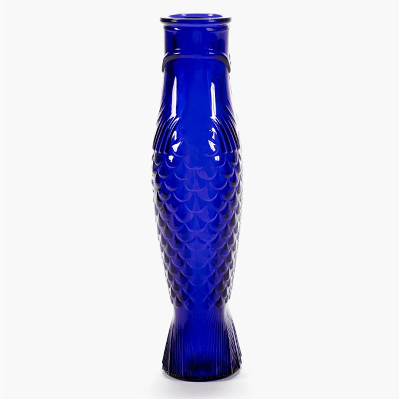 Fish & Fish Carafe - Cobalt Blue - des. Paola Navone for Serax - Image 2