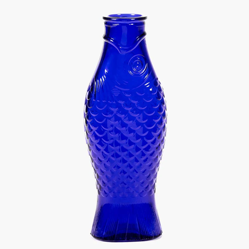 Fish & Fish Carafe - Cobalt Blue - des. Paola Navone for Serax - Image 3