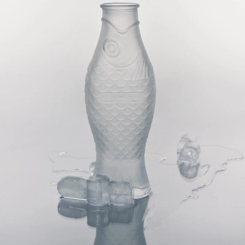 Fish & Fish Carafe - Frosted White - des. Paola Navone for Serax - Image 4