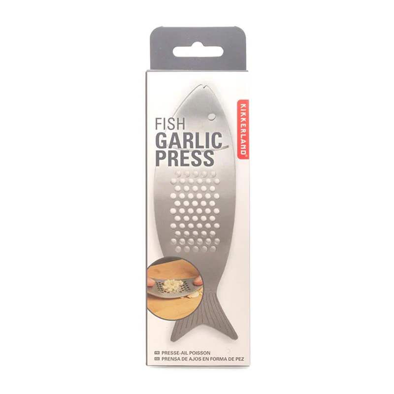 Fish Garlic Press, by Kikkerland - Image 3