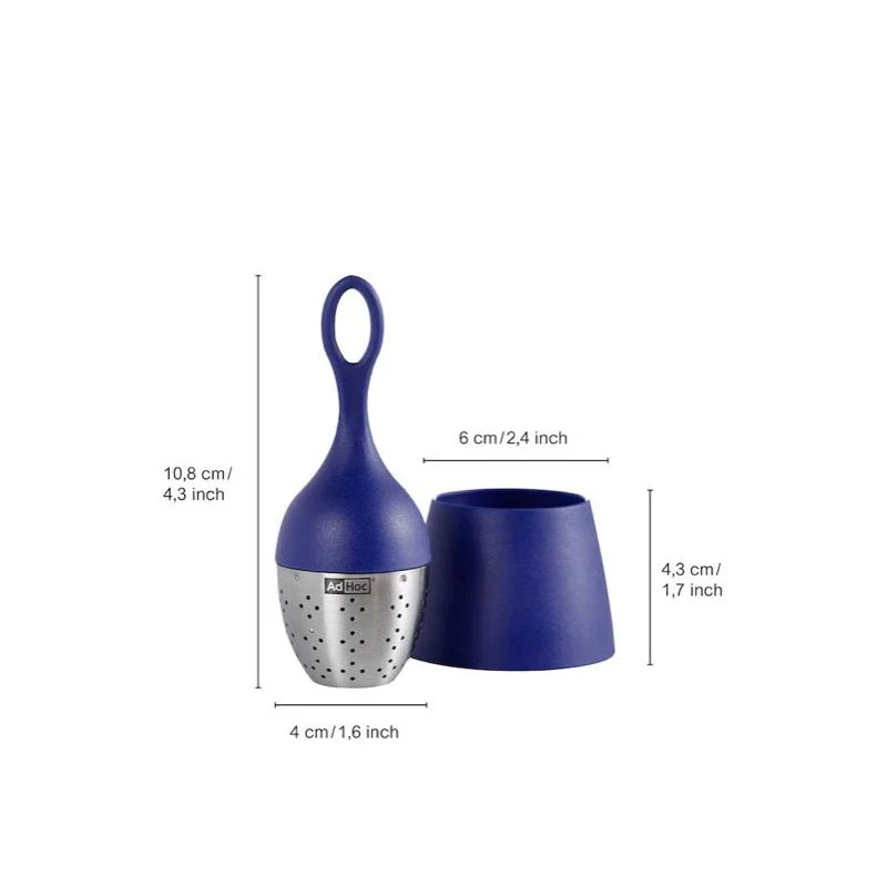 Floatea Floating Tea Infuser - Blue - by AdHoc - Image 3