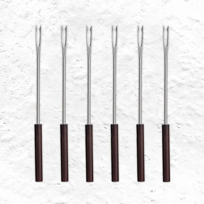 Mami Bourguignonne Fondue Forks, des. Stefano Giovannoni for Alessi