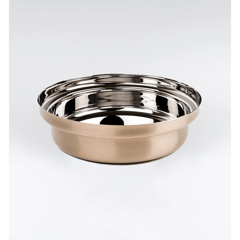 Foodwear Bronze 30cm Low Casserole Pan with Bronze Glass Lid and Canaletto Walnut Handle - des. Rodolfo Dordoni for KnIndustrie - Image 2