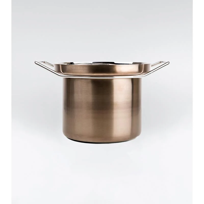 Foodwear Bronze 26cm Stockpot with Bronze Glass Lid - des. Rodolfo Dordoni for KnIndustrie - Image 4