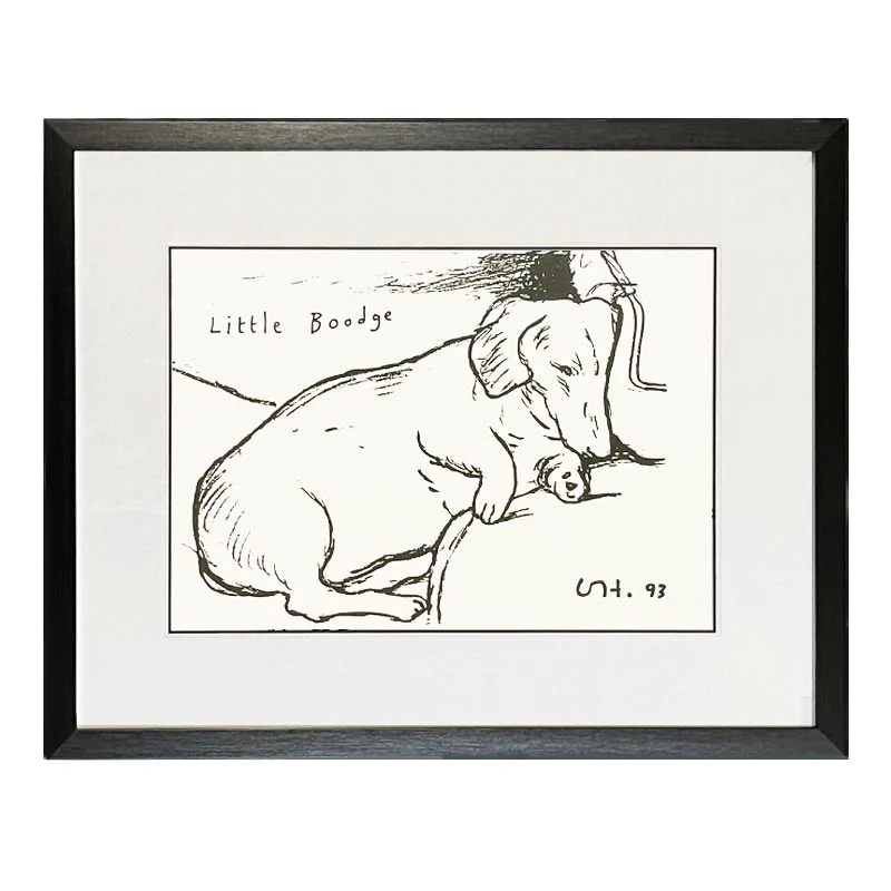 Little Boodge (detail), 1993 - framed (July image from 1995 calendar) - Image 3