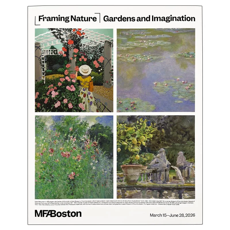 Framing Nature: Gardens & Imagination Exhibition Poster - Image 2