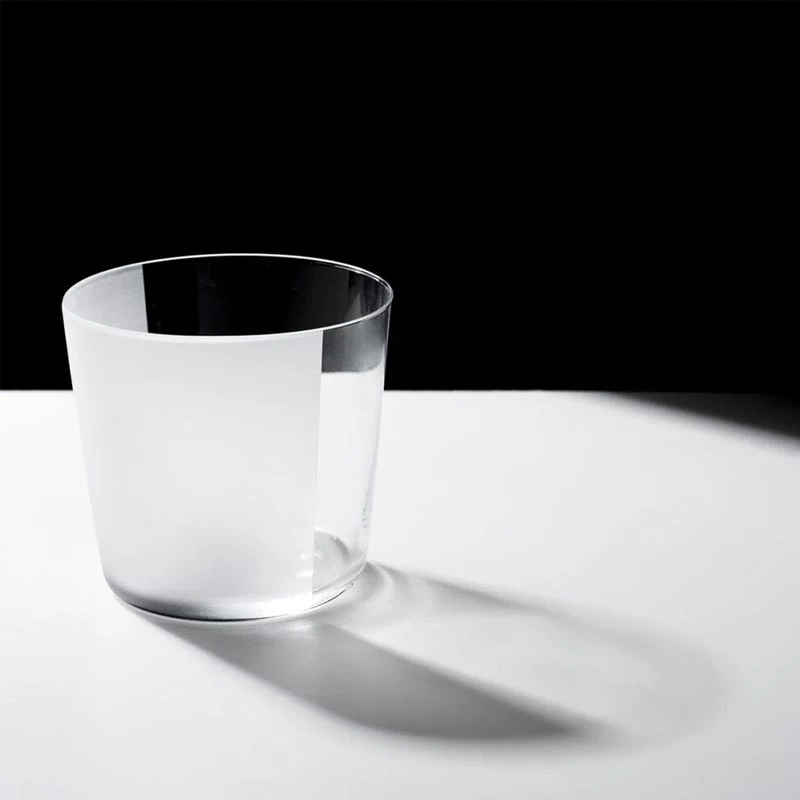 Frosted Tumbler, In/Tagli Collection, by Schoenhuber Franchi - Image 2