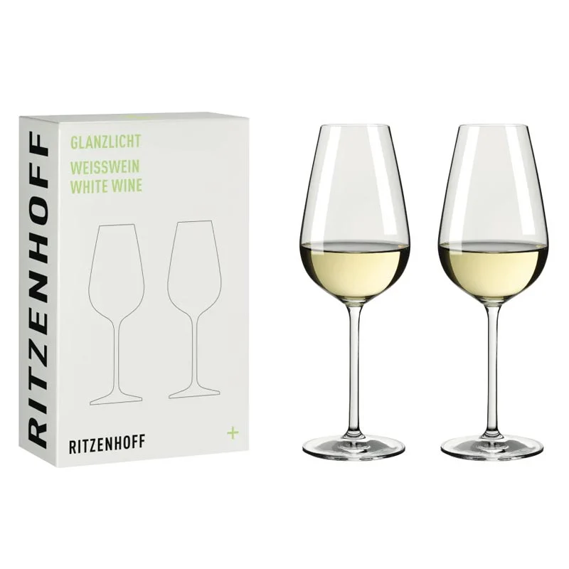 Glanzlicht (8011002) White Wine Glass - Set of 2 - by Ritzenhoff - Image 4