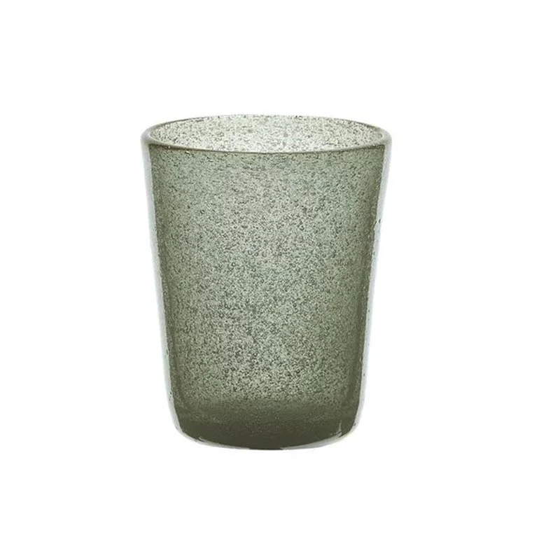 Memento Glass Tumbler - Grey - by Serafino Zani - Image 2
