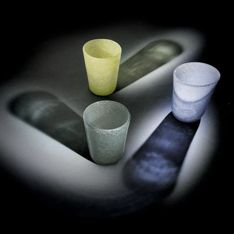 Memento Glass Tumbler - Grey - by Serafino Zani - Image 3
