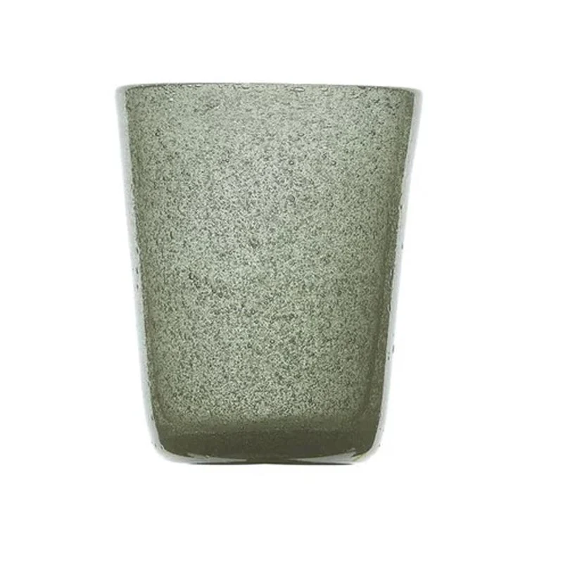 Memento Glass Tumbler - Grey - by Serafino Zani - Image 4