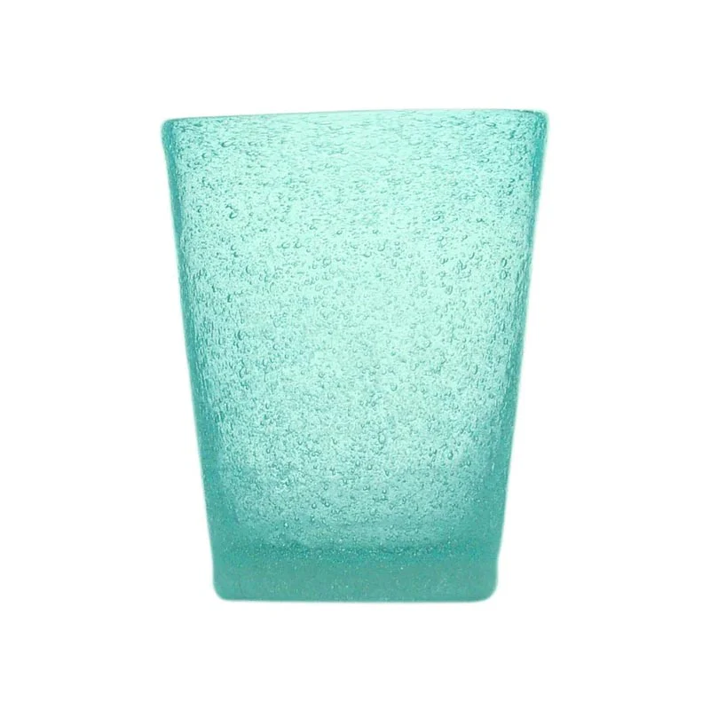 Memento Glass Tumbler - Turquoise - by Serafino Zani - Image 2