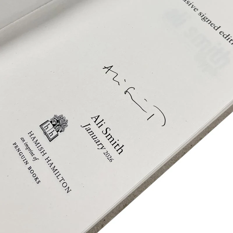 Glyph by Ali Smith - Signed Hardback - Image 2