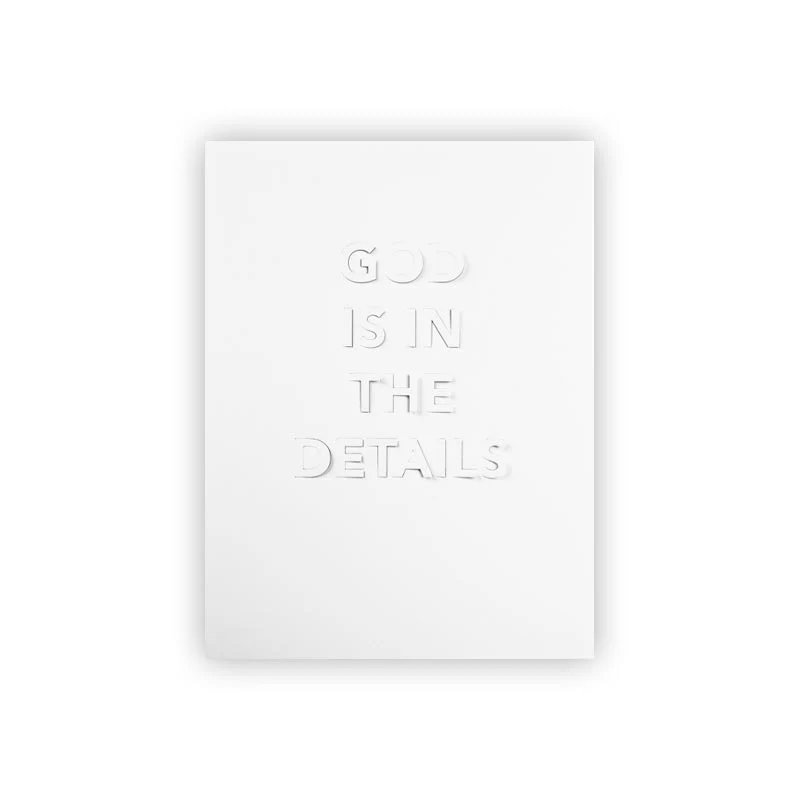 God Is In The Details - Mies van der Rohe Quote Poster - Image 2