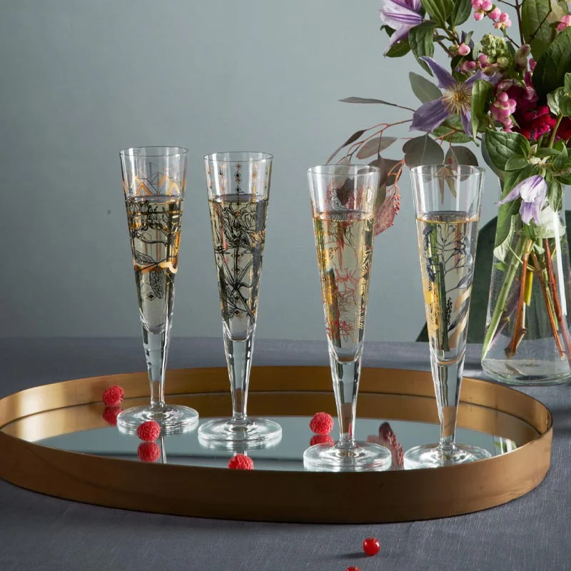 Goldnacht Champus - Single Champagne Glass #31 (1071031) - des. Maggie Enterrios for Ritzenhoff - Image 6