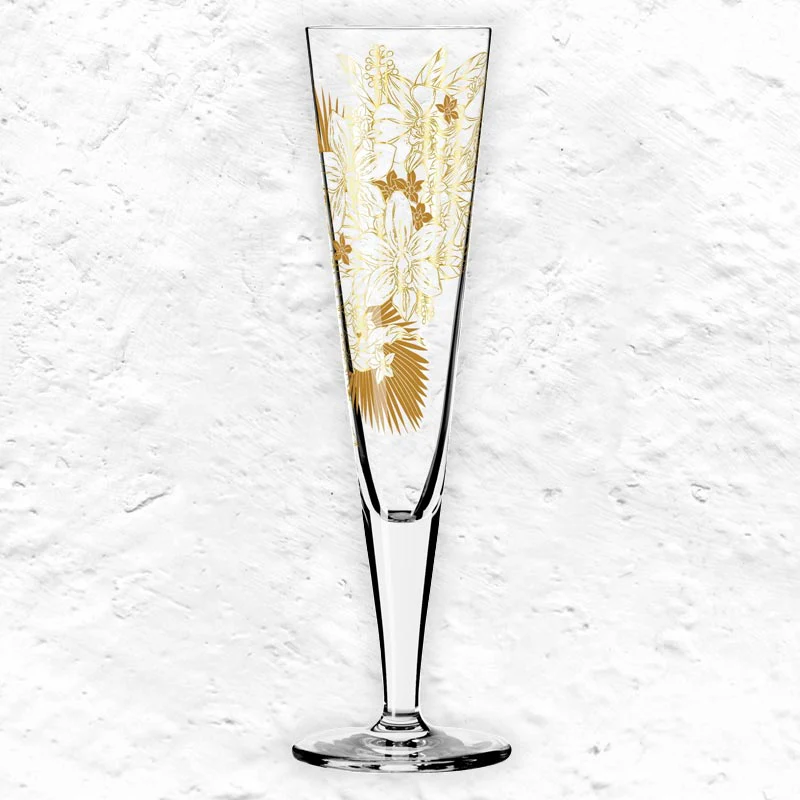 Goldnacht Champus - Single Champagne Glass #32 (1071032) - des. Maggie Enterrios for Ritzenhoff