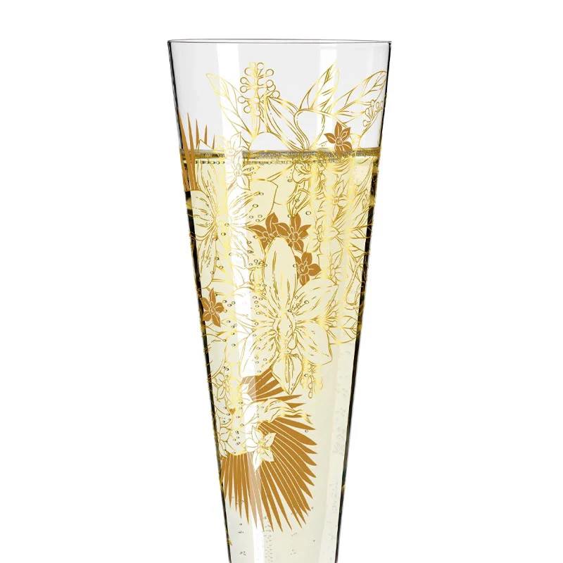Goldnacht Champus - Single Champagne Glass #32 (1071032) - des. Maggie Enterrios for Ritzenhoff - Image 4