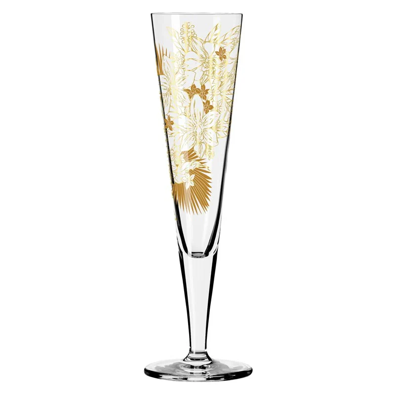 Goldnacht Champus - Single Champagne Glass #32 (1071032) - des. Maggie Enterrios for Ritzenhoff - Image 7