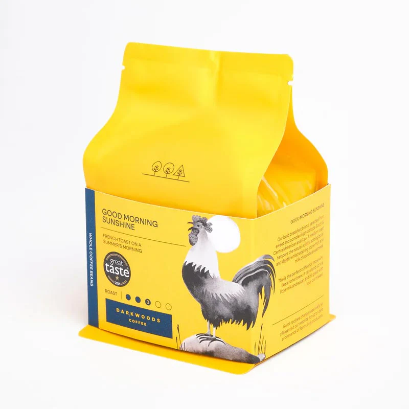 Good Morning Sunshine coffee by Dark Woods - coffee beans, 250g - Image 2