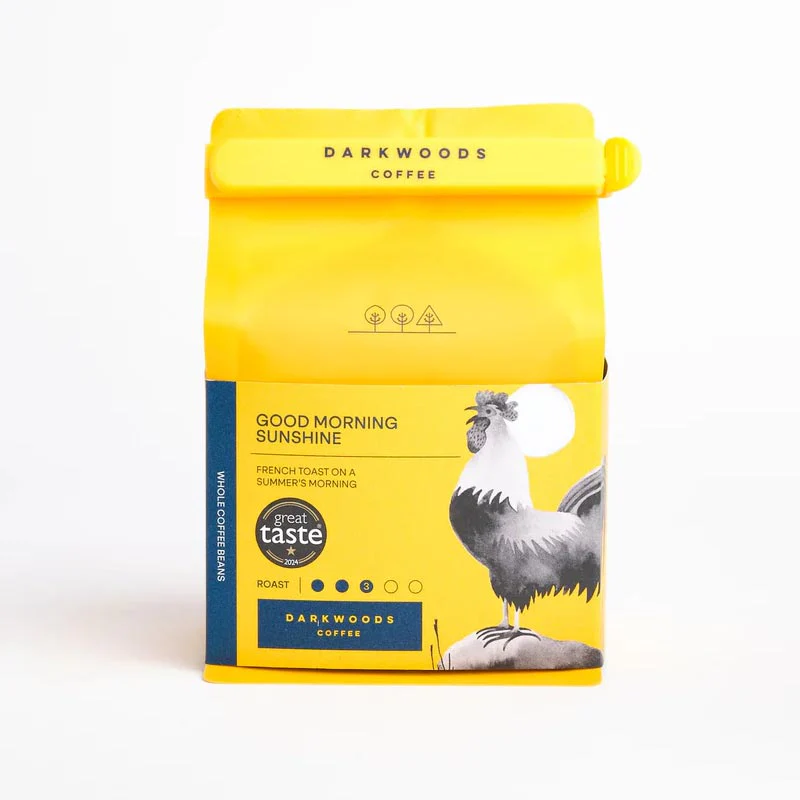 Good Morning Sunshine coffee by Dark Woods - coffee beans, 250g - Image 3
