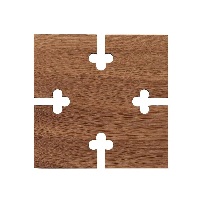 Gourmet trivet - oak, square -des.  Gunnar Cyrén, 1972 - Image 3
