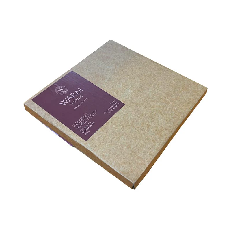 Gourmet trivet - walnut - round des. Gunnar Cyrén 1972 - Image 3