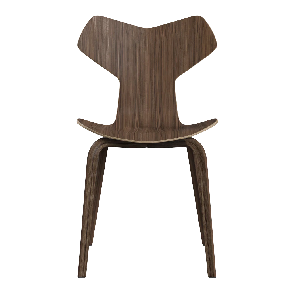 Grand Prix™ Chair - Walnut / Walnut - des. Arne Jacobsen, 1957 (made by Fritz Hansen) - Image 2