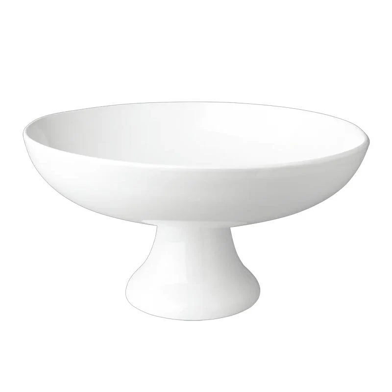 Grande Bowl on Foot - White - D. 21cm - by ASA - Image 4