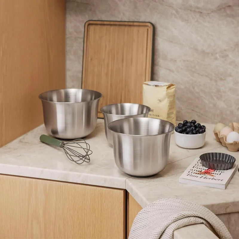 Green Tools 1.5 litre Recycled Stainless Steel Mixing Bowl by Eva Solo - Image 8