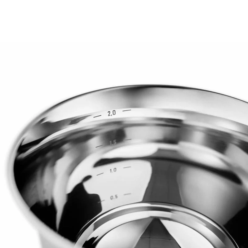 Green Tools 2.3 litre Recycled Stainless Steel mixing bowl by Eva Solo - Image 3
