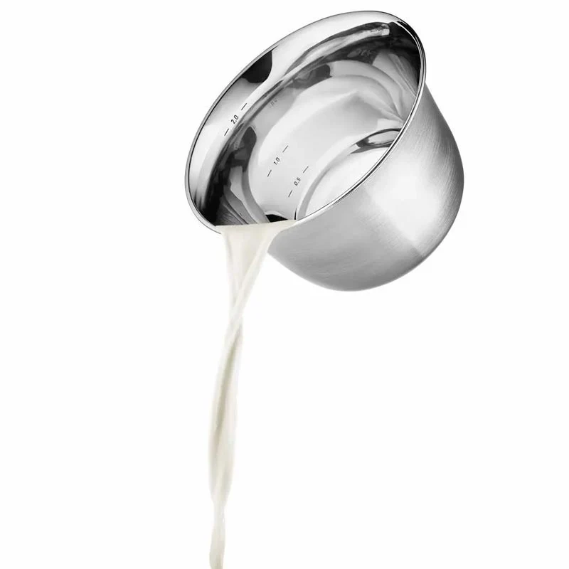 Green Tools 2.3 litre Recycled Stainless Steel mixing bowl by Eva Solo - Image 5