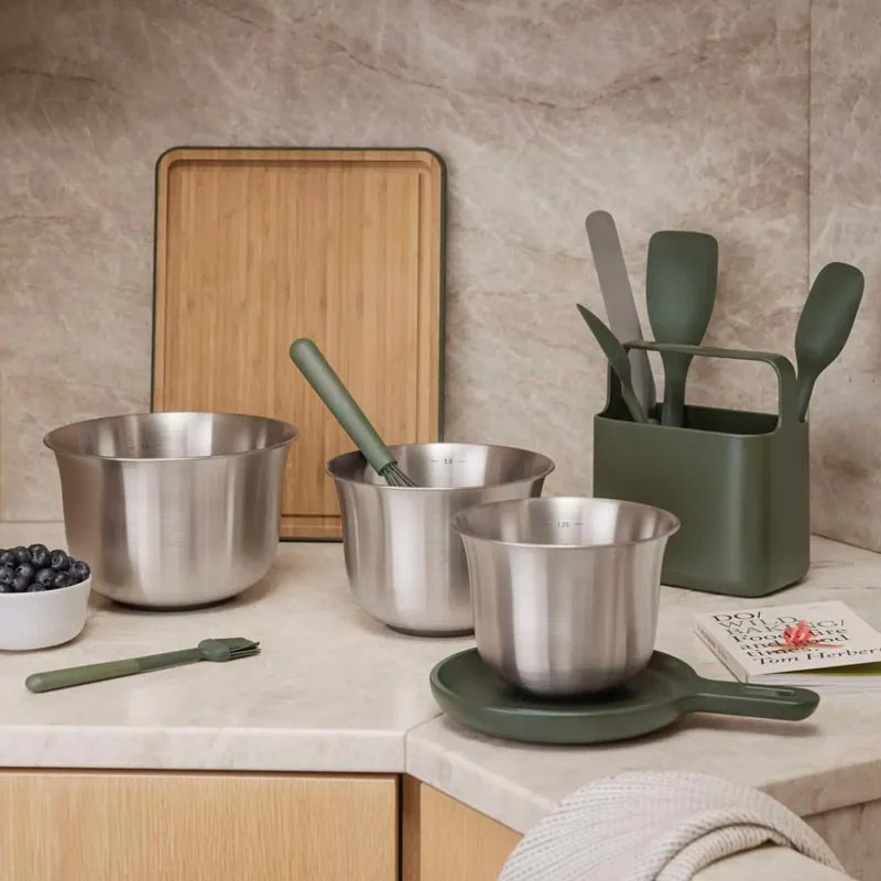 Green Tools 3.3 litre Recycled Stainless Steel Mixing Bowl by Eva Solo - Image 10