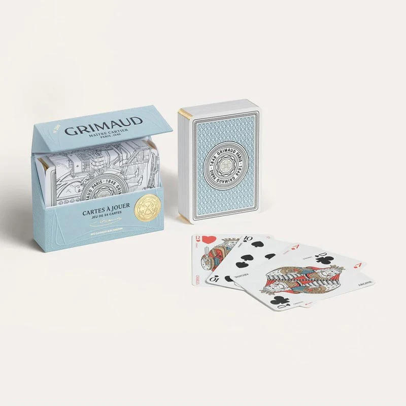 Grimaud N°200 : Cartes à Jouer (Dolphin Blue) - Image 3