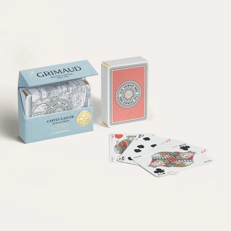 Grimaud N°201 : Cartes à Jouer (Coral Red) - Image 3