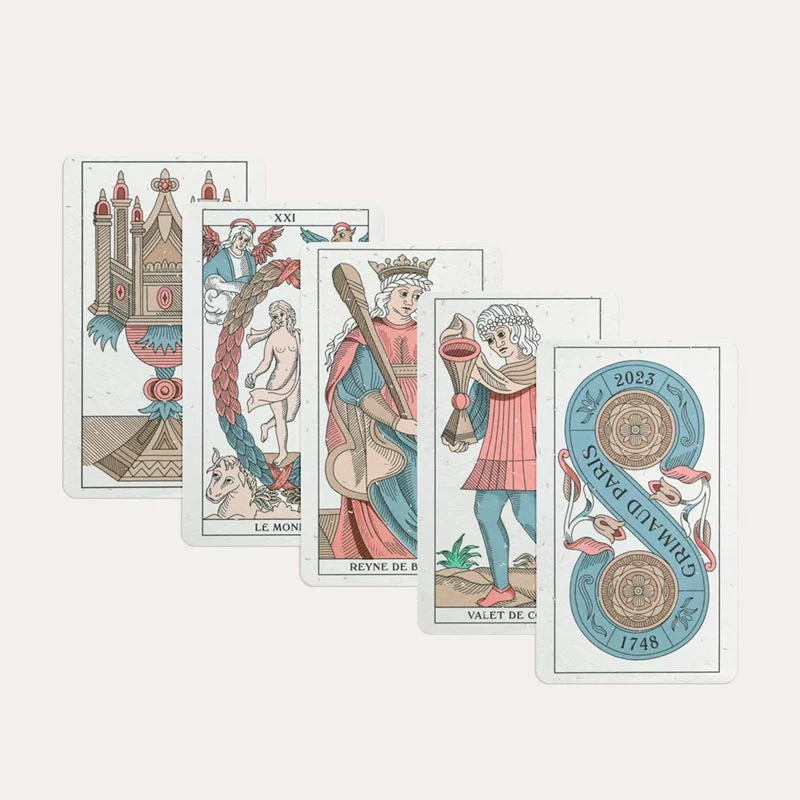 Grimaud N°400: New Edition of the Old Tarot de Marseille (French) - Image 5