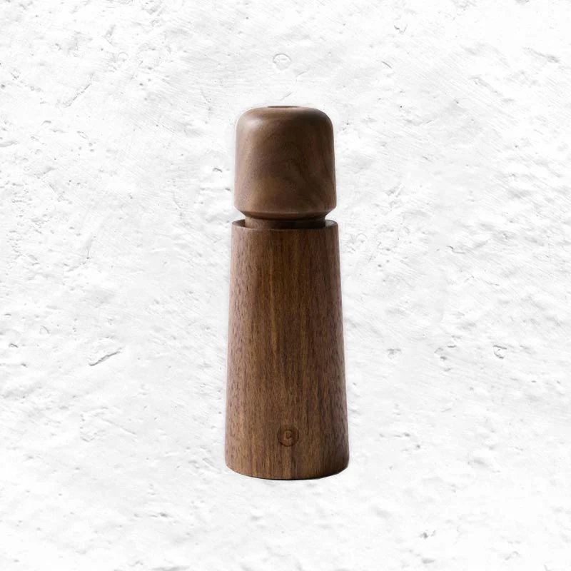 Stockholm Salt / Pepper / Spice Grinder - Walnut Wood - des. Carl & Carl for CrushGrind