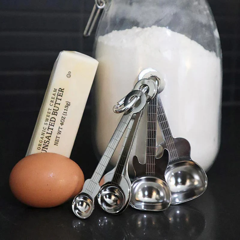 Guitar Measuring Spoons, by Kikkerland - Image 2