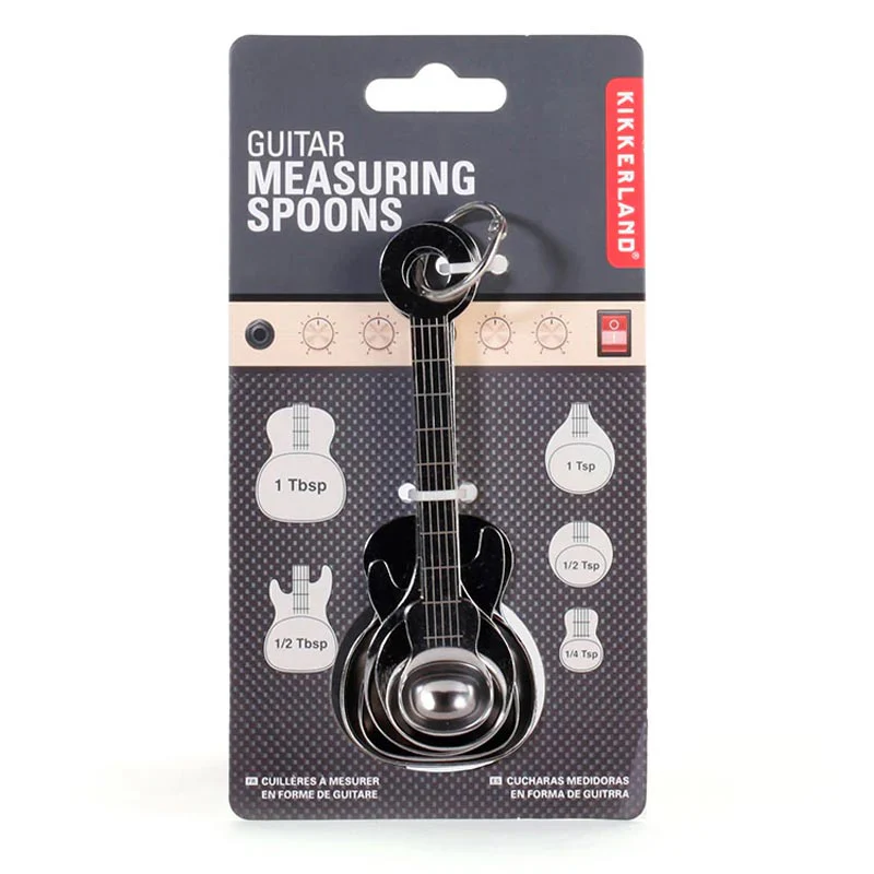 Guitar Measuring Spoons, by Kikkerland - Image 3