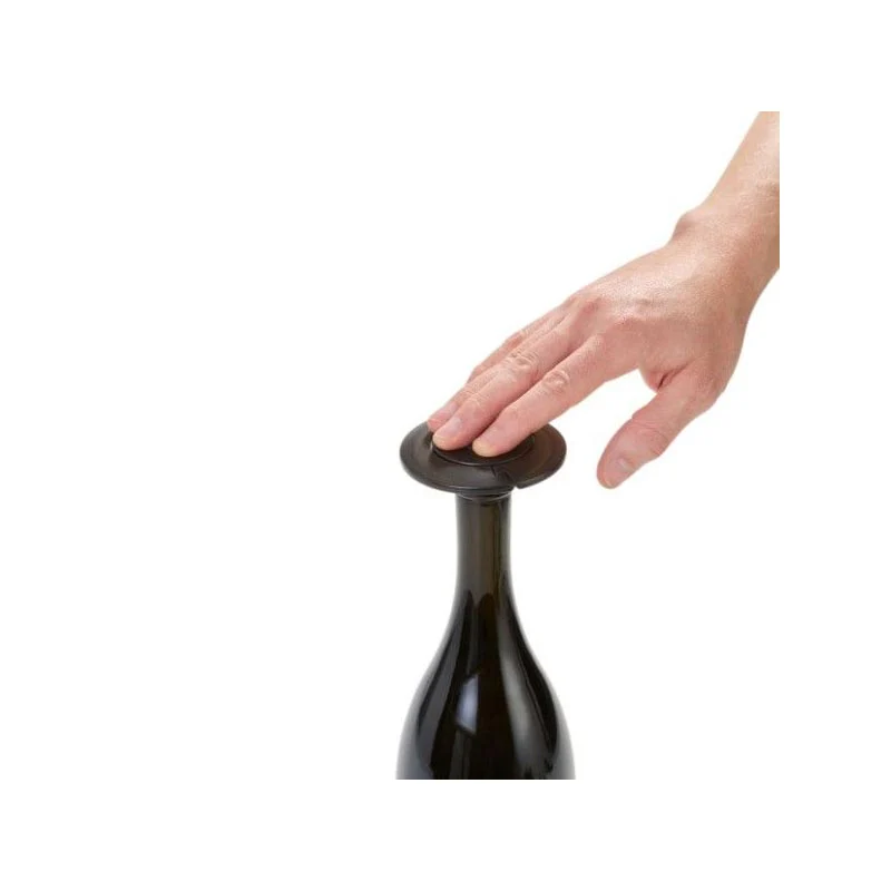 Gusto Champagne Stopper - Black - by AdHoc - Image 3