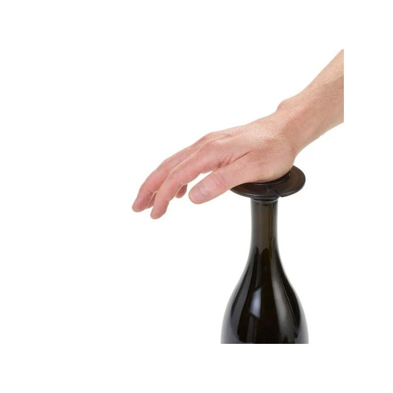Gusto Champagne Stopper - Black - by AdHoc - Image 4