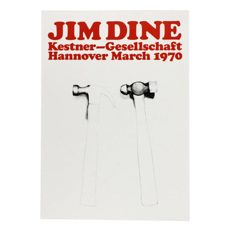 Hammers poster by Jim Dine (Kestner Gesellschaft, 1970) - Image 2