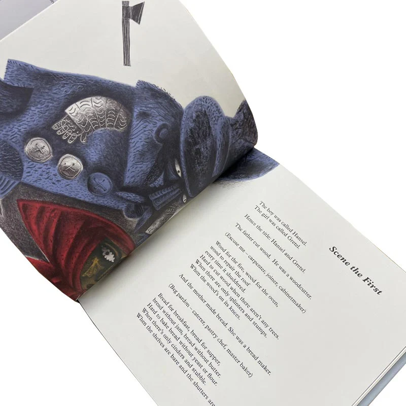 Hansel and Gretel: A Nightmare in Eight Scenes by Simon Armitage & Clive Hicks-Jenkins (Signed Hardback) - Image 3