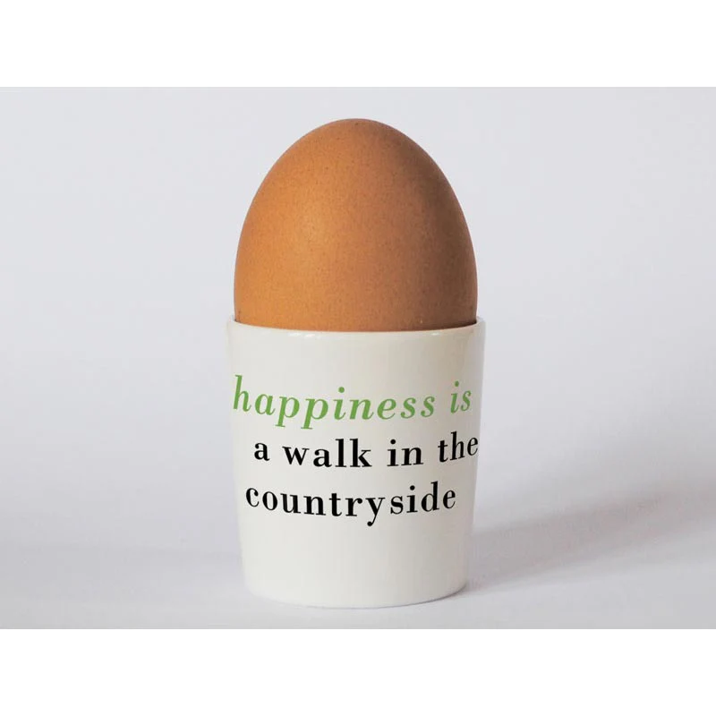 Happiness Sheep Egg Cup Green - by Repeat Repeat - Image 2