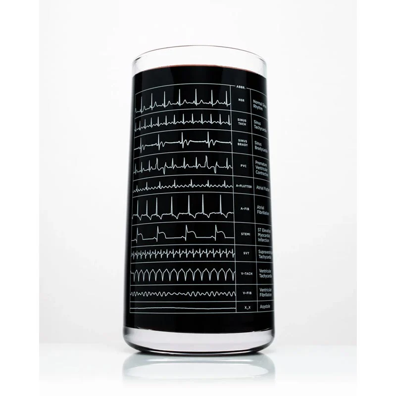 Heartbeat Tumbler Drinking Glass by Cognitive Surplus - Image 3
